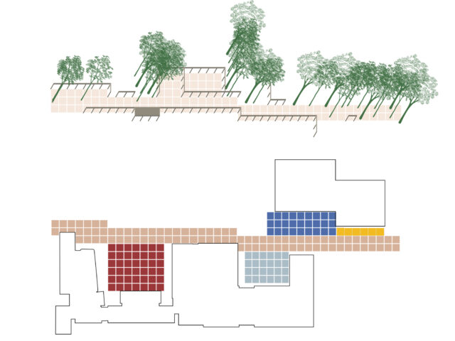 Landgoedlaan as a framed outdoor space